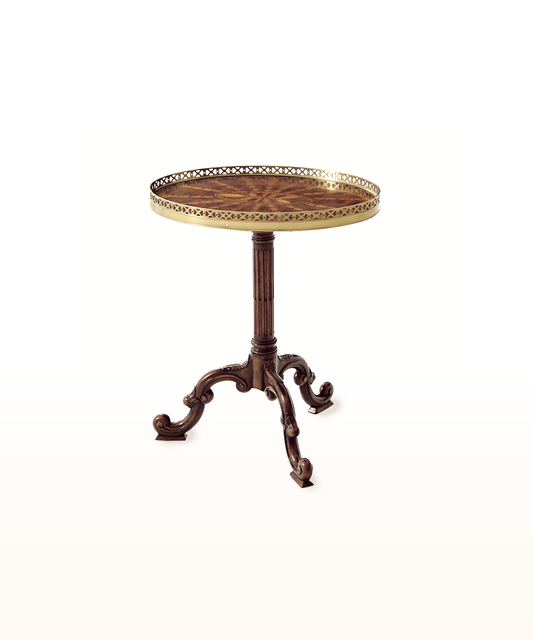 Radiating Parquetry　Accent Table